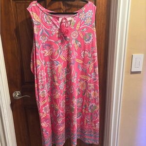 Belle by Kim Gravel Pink Floral Dress